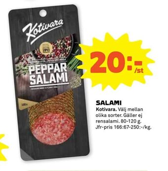 Stora Coop Salami erbjuda