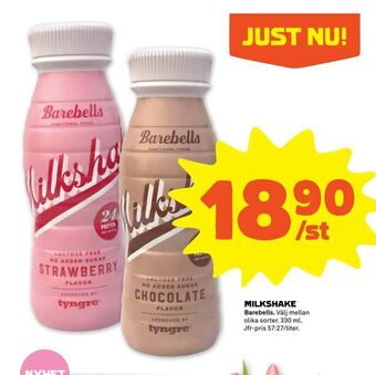 Stora Coop Milkshake erbjuda