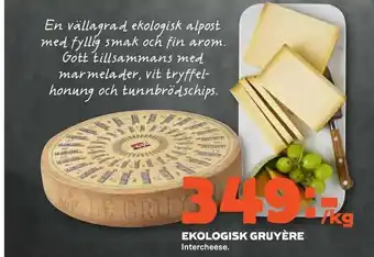 Stora Coop Ekologisk gruyère erbjuda