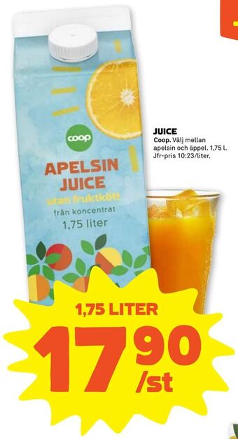 Stora Coop Juice erbjuda