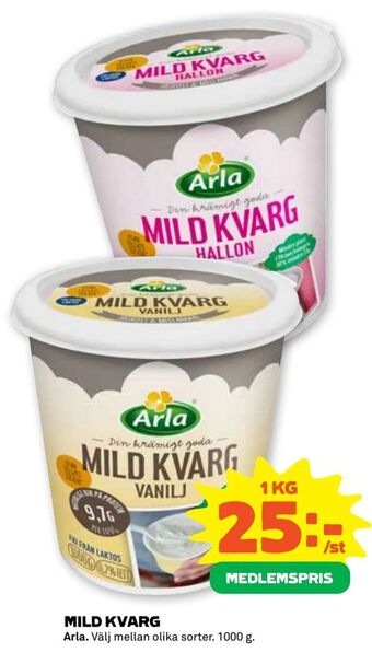 Stora Coop Mild kvarg erbjuda