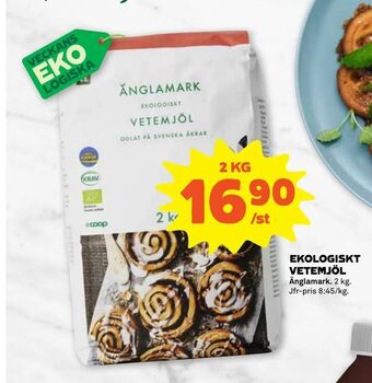Stora Coop Ekologiskt vetemjöl erbjuda