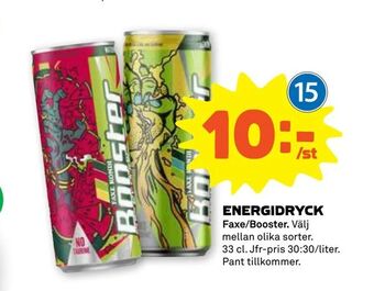 Stora Coop Energidryck erbjuda