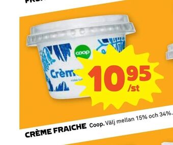 Stora Coop Crème fraiche erbjuda