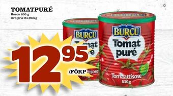 Din Mat Tomatpuré erbjuda