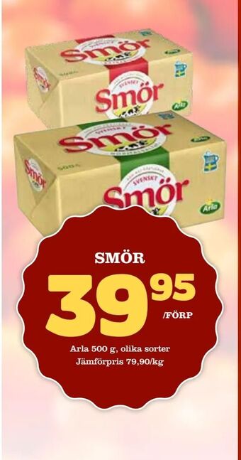 Nelins Smör erbjuda