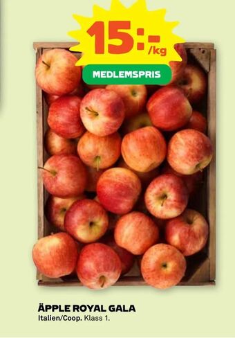 Stora Coop Äpple royal gala erbjuda