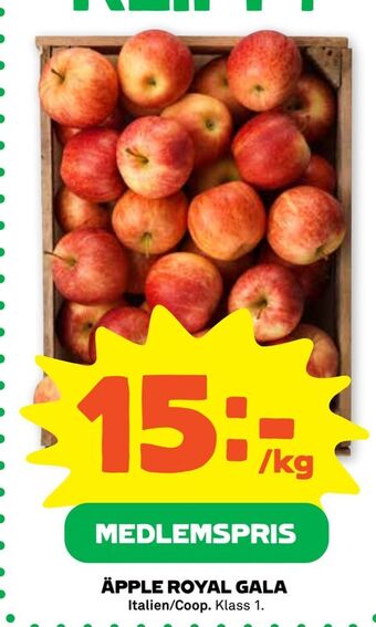 Stora Coop Äpple royal gala erbjuda