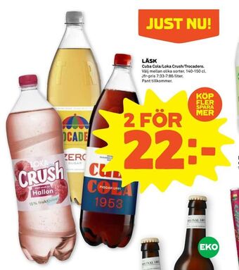 Coop Forum Läsk erbjuda