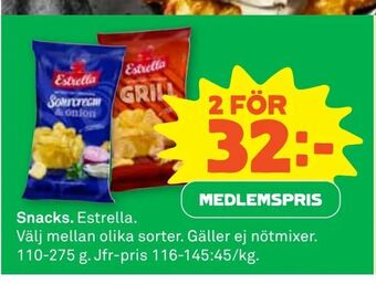 Coop Snacks erbjuda