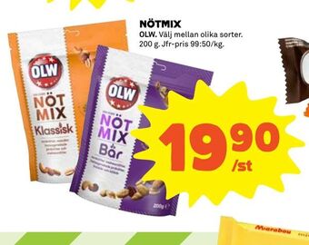 Coop Nötmix erbjuda