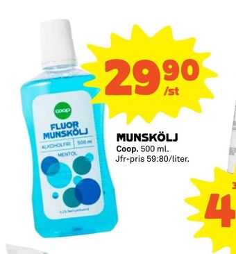 Coop Munskölj erbjuda
