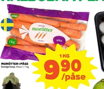 Coop Morötter erbjuda