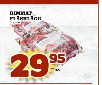 Rimmat fläsklägg