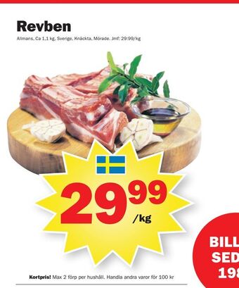 Pekås Revben erbjuda