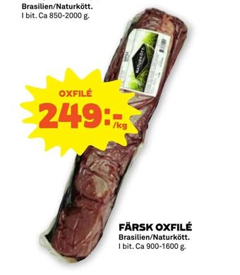 Stora Coop Färsk oxfilé erbjuda