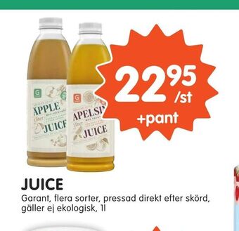 Tempo Juice erbjuda