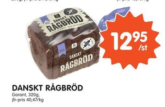 Tempo Danskt rågbröd erbjuda