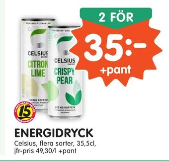 Tempo Energidryck erbjuda