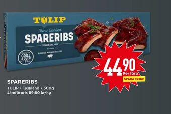 Willys Spareribs erbjuda