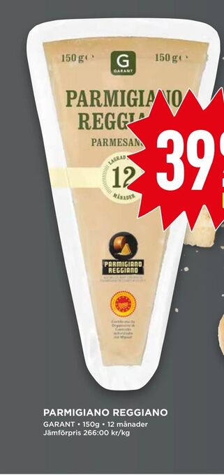 Willys Parmigiano reggiano erbjuda