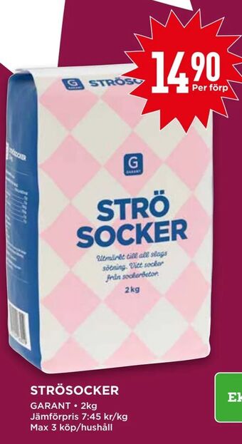 Willys Strösocker erbjuda