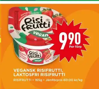 Willys Vegansk risifrutti, laktosfri risifrutti erbjuda