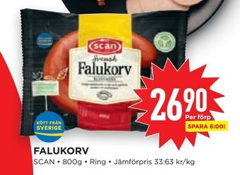 Willys Hemma Falukorv erbjuda