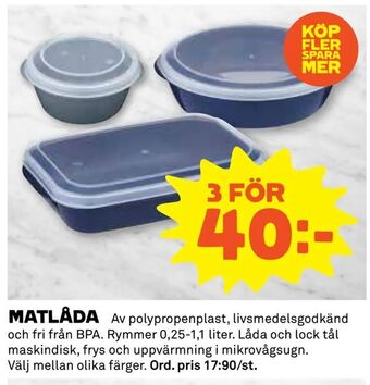 Coop Matlåda erbjuda