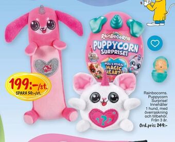 Leklust Rainbocorns. Puppycorn Surprise! erbjuda