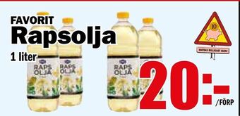 Matdax Rapsolja erbjuda