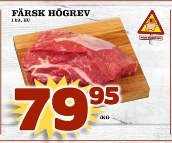 Matdax Färsk högrev erbjuda