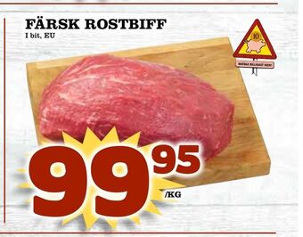 Matdax Färsk rostbiff erbjuda