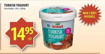 Matvärlden Tensta Turkisk yoghurt erbjuda