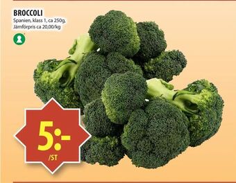 Matvärlden Tensta Broccoli erbjuda