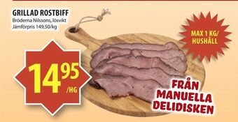 Grillad rostbiff