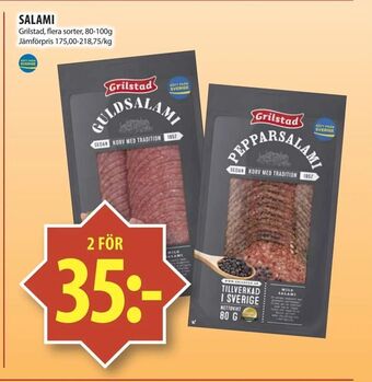 Matvärlden Tensta Salami erbjuda