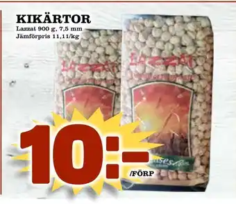 Matvärlden Tensta Kikärtor erbjuda