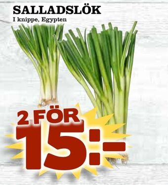 Matvärlden Tensta Salladslök erbjuda