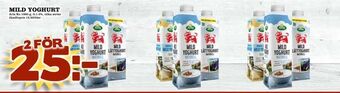 Nya Pulsen Mild yoghurt erbjuda