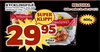 Nya Pulsen Kycklingfilé erbjuda