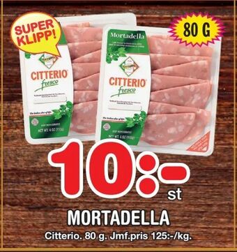 Nya Pulsen Mortadella erbjuda