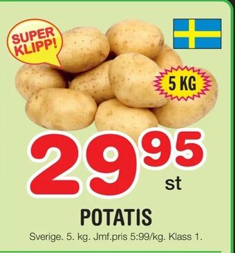 Nya Pulsen Potatis erbjuda