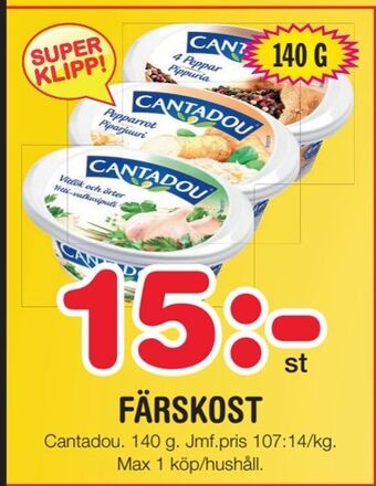 Nya Pulsen Färskost erbjuda