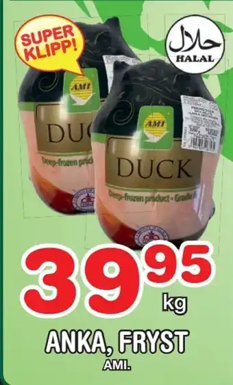Nya Pulsen Anka, fryst erbjuda