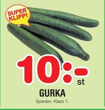 Nya Pulsen Gurka erbjuda