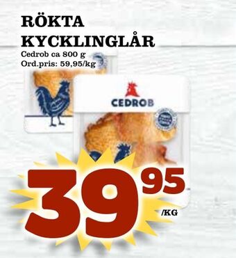 Supergrossen Rökta kycklinglår erbjuda