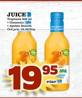 Supergrossen Juice erbjuda