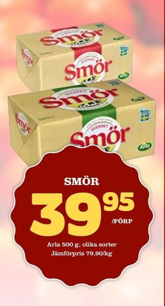 Supergrossen Smör erbjuda
