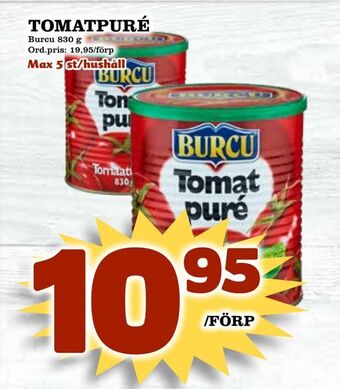 Supergrossen Tomatpuré erbjuda